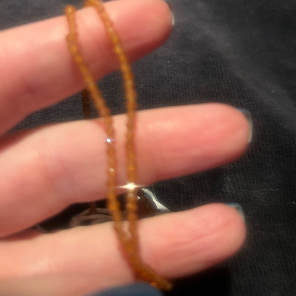 Genuine Hessonite Garnet bracelets